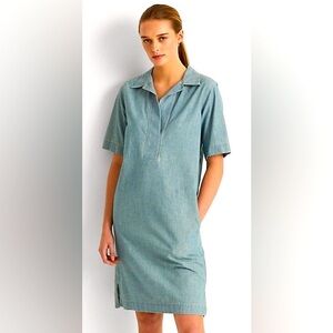 Lauren Ralph Lauren light blue jeans dress size XS